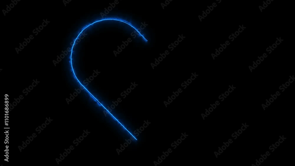 Animation of glowing neon fire heart on black background. fire heart line background. Available in 4K video render footage. Animation of glowing neon fire heart on black background. fire heart line background. Available in 4K video render footage.