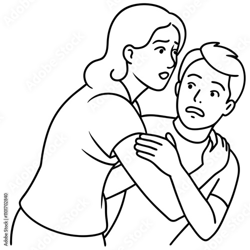 woman performs heimlich maneuver