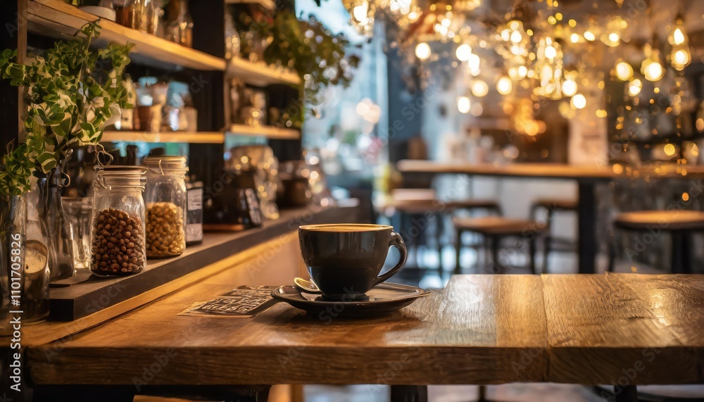 A captivating coffee shop scene showcasing a warm and inviting ambiance with a cozy shelf setup, comfortable tables, and artistic decor, perfectly blending charm and functionality for a A captivating coffee shop scene showcasing a warm and inviting ambiance with a cozy shelf setup, comfortable tables, and artistic decor, perfectly blending charm and functionality for a