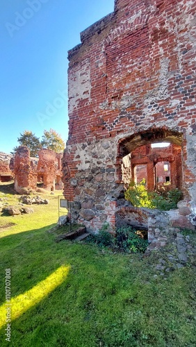 Ruins of Insterburg Castle.