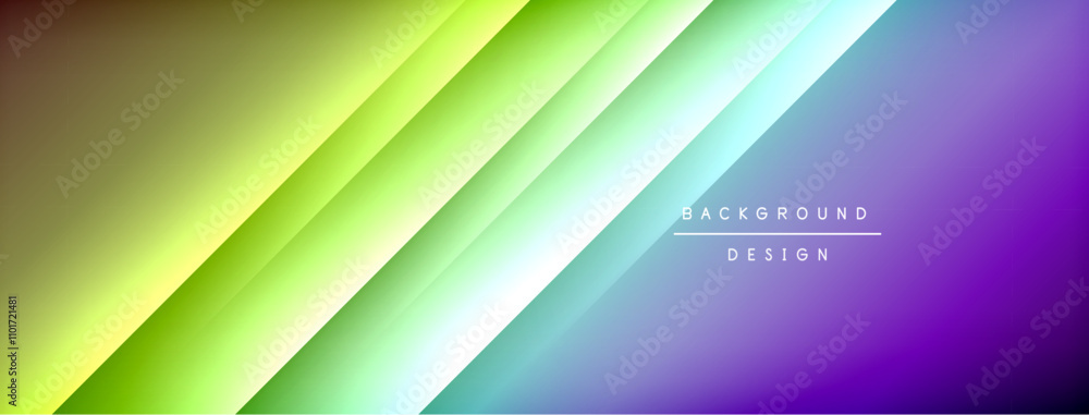 Dynamic shadow lines with gradient colors geometric background Dynamic shadow lines with gradient colors geometric background
