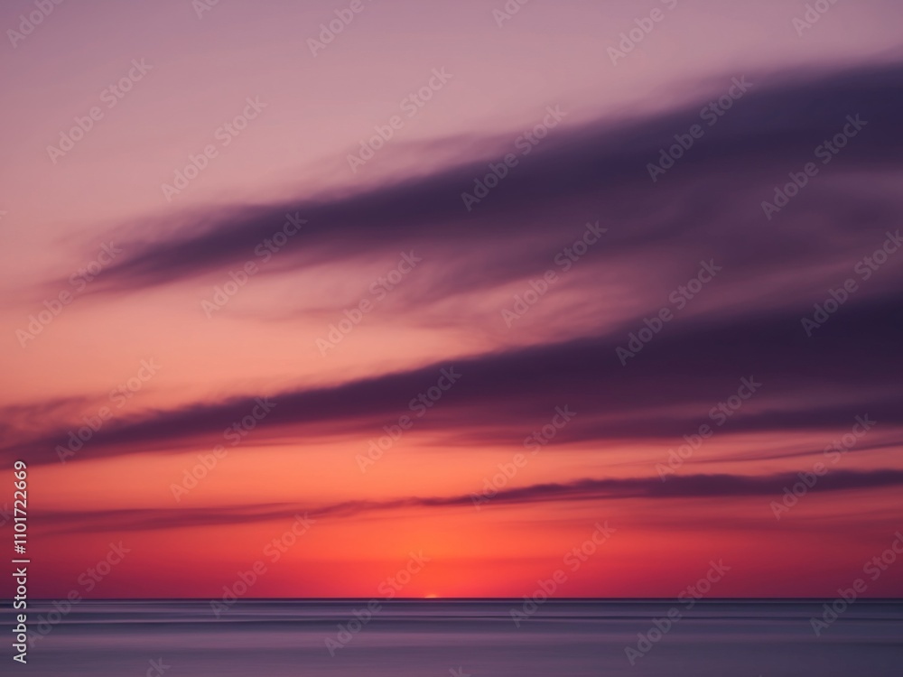 Vivid Sunset with Deep Orange and Purple Hues. Vivid Sunset with Deep Orange and Purple Hues.