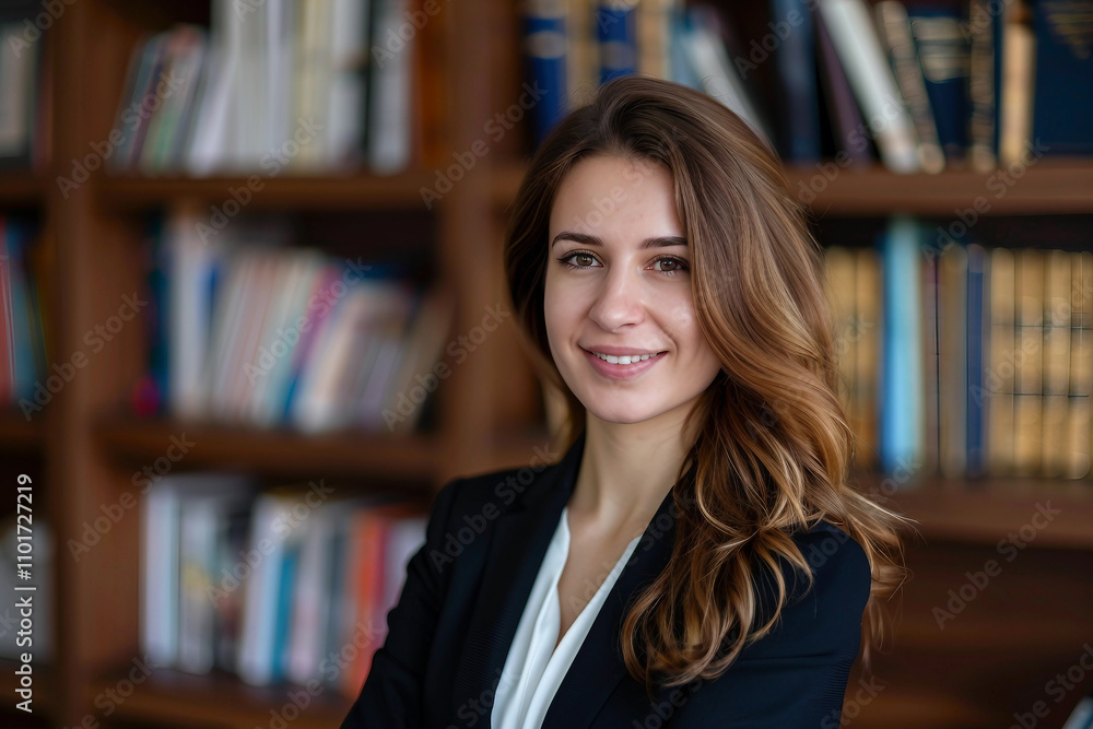 Generative AI Portrait of a Professional Man Woman Embracing a Lawyer's Poised and Confident Look Generative AI Portrait of a Professional Man Woman Embracing a Lawyer's Poised and Confident Look