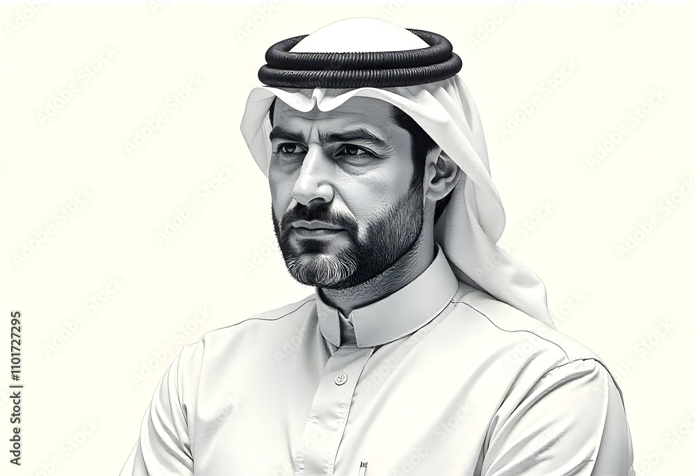 Arabian business man Arabian business man