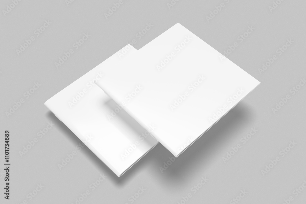 Square Brochure Mockup Square Brochure Mockup