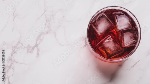 glass of negroni photo