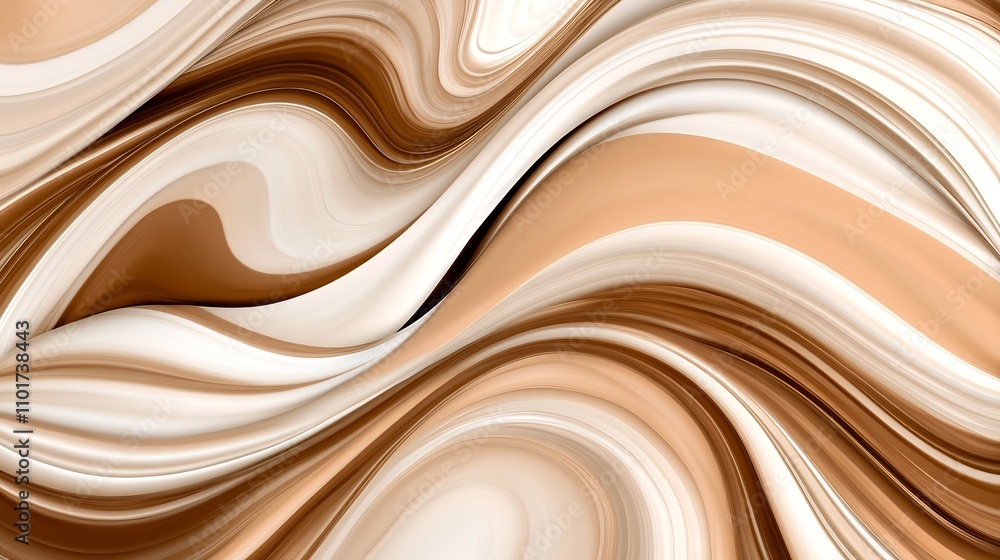 Swirling Earthy Marble Textures in Abstract Design Swirling Earthy Marble Textures in Abstract Design
