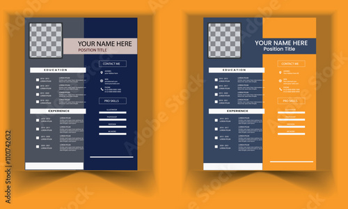 Creative Job resume template
