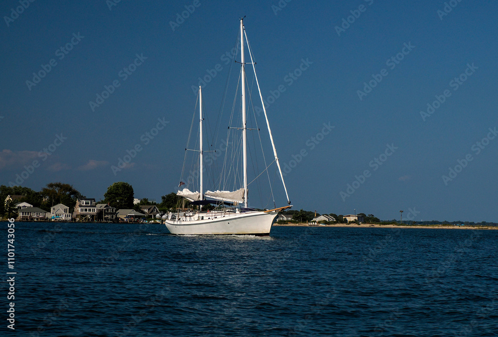 sailboat in greenport long island new york sailboat in greenport long island new york