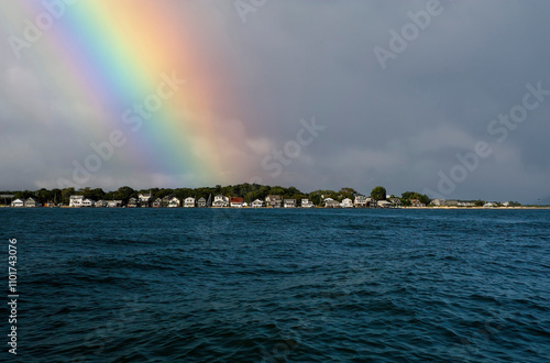 Wallpaper Mural rainbow on greenport long island new york Torontodigital.ca