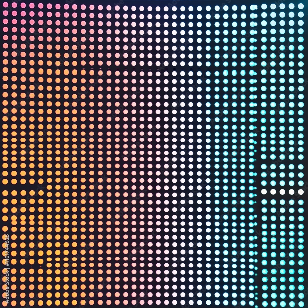 Dotted bright colored LED smd screen - close up background Dotted bright colored LED smd screen - close up background