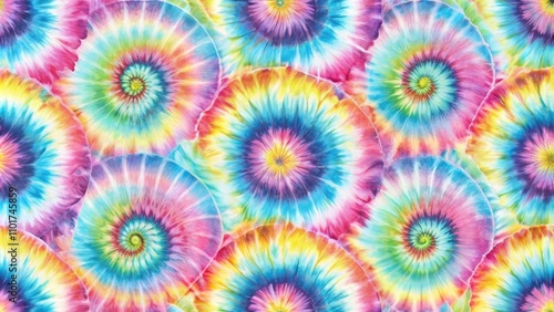 Pastel Swirl Tie Dye Pattern for Fashion and Decor