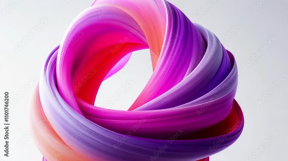 Stunning infinite loop of vibrant purple pink gradients Stunning infinite loop of vibrant purple pink gradients