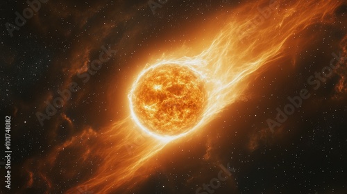 A white dwarf star, the dense remnant of a sun-like star's life cycle


 photo