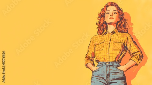 Portrait of a rural resident, embodying simplicity and countryside lifestyle.