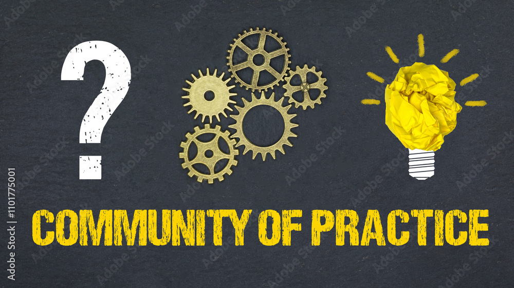 Obraz premium community of practice