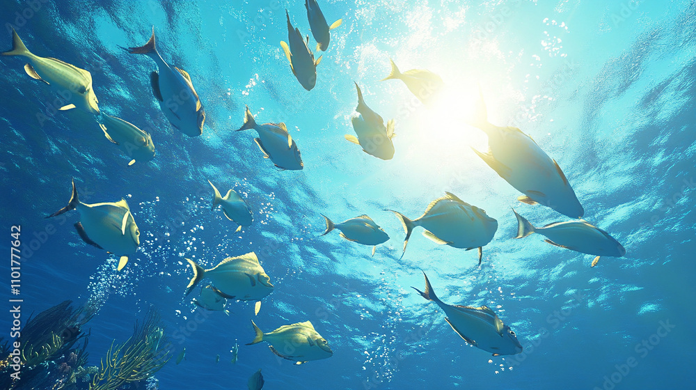 Fototapeta premium fish in the water