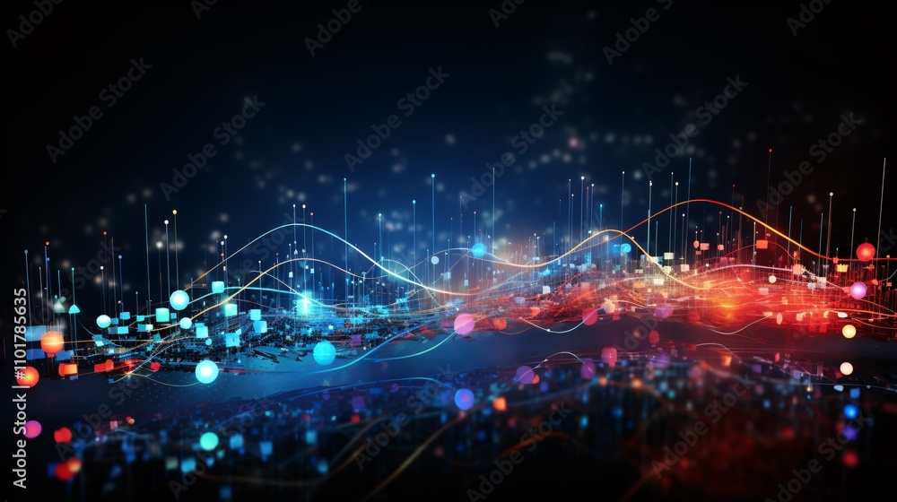 Wireless internet connection signal bars depicted in a digital context Wireless internet connection signal bars depicted in a digital context