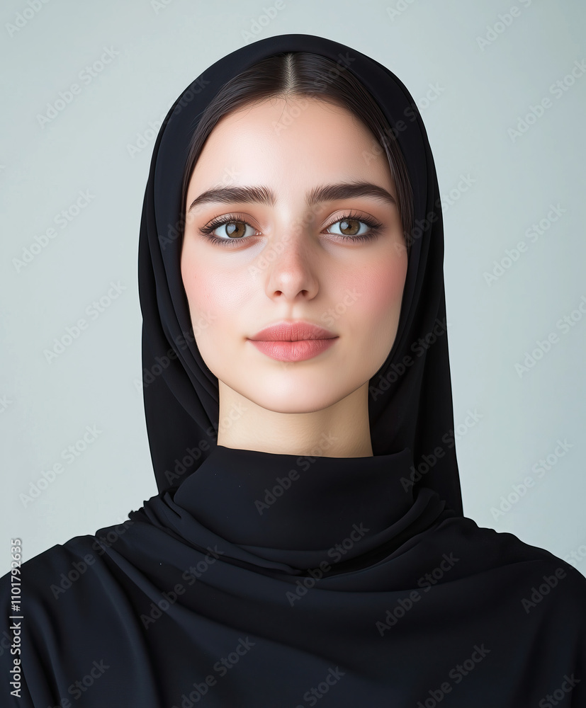 Arabic female portrait Arabic female portrait