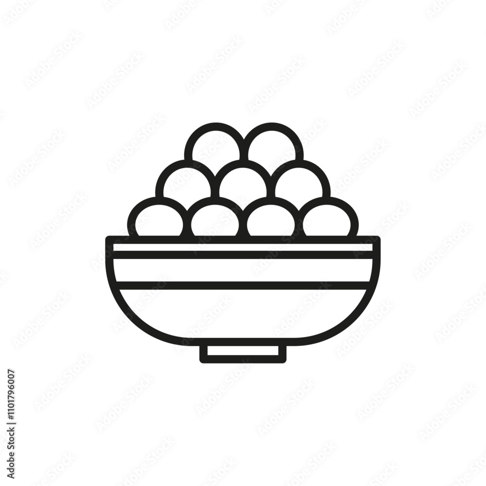 Iftar meal ramadan icon flat line symbol set. Iftar meal ramadan icon flat line symbol set.