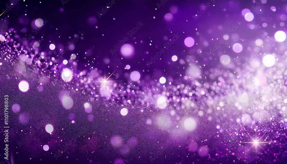 Obraz premium Gradient bulu glowing particles background