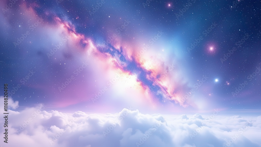 A dreamy background flyer with watercolor galaxy design and stars, watercolor, galaxy, dreamy A dreamy background flyer with watercolor galaxy design and stars, watercolor, galaxy, dreamy
