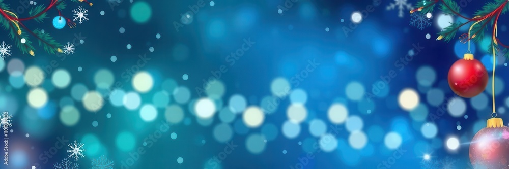 Obraz premium An artistic Christmas-themed background with swirling patterns and sparkling lights, celebration, illustration