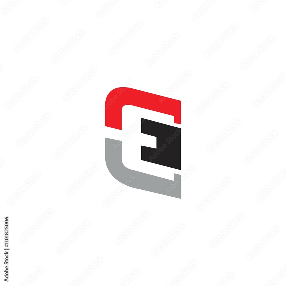 CE creative vector logo template design CE creative vector logo template design