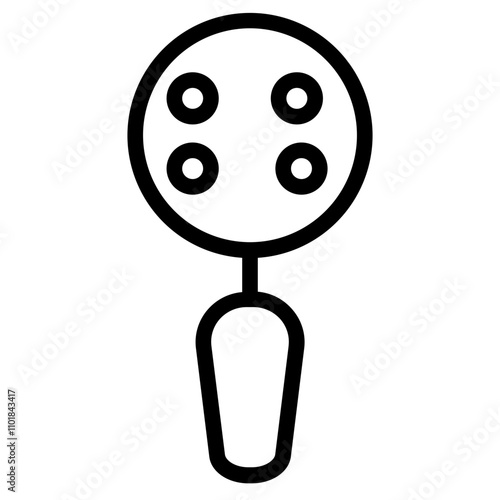 Skimmer Kitchen Cook Line Icon