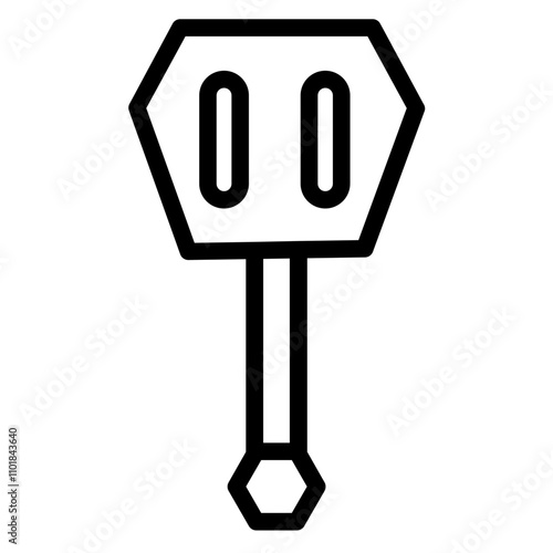 Turner Spatula Kitchen Line Icon