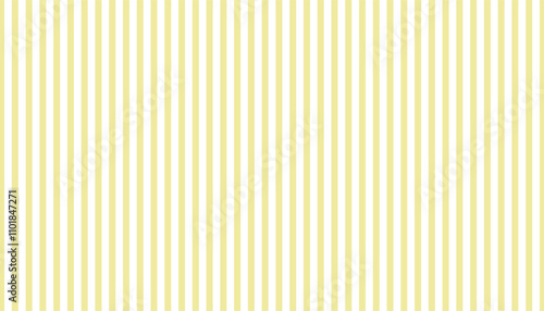 yellow and white vertical stripes background. vertical straight lines. seamless and repeating pattern. vector illustration