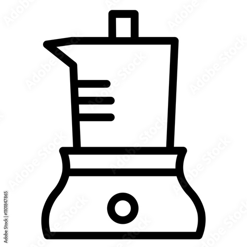 Blender Mixer Juicer Line Icon