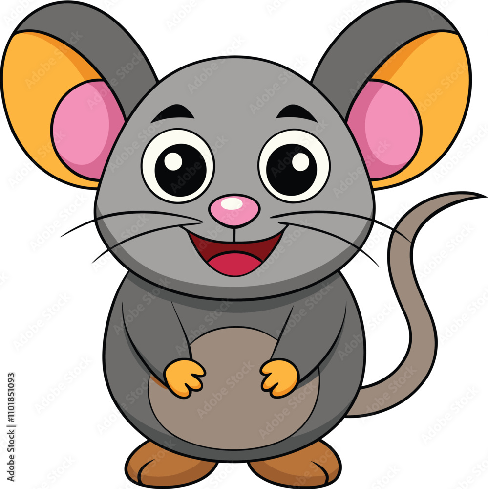a cute mouse cartoon design new style a cute mouse cartoon design new style