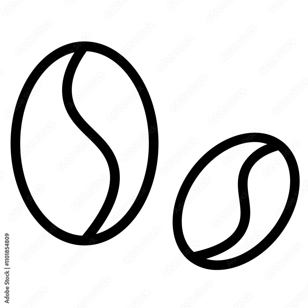 Beans Kidney Rajma Line Icon Beans Kidney Rajma Line Icon