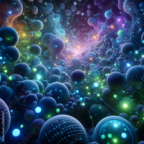 background with bubbles