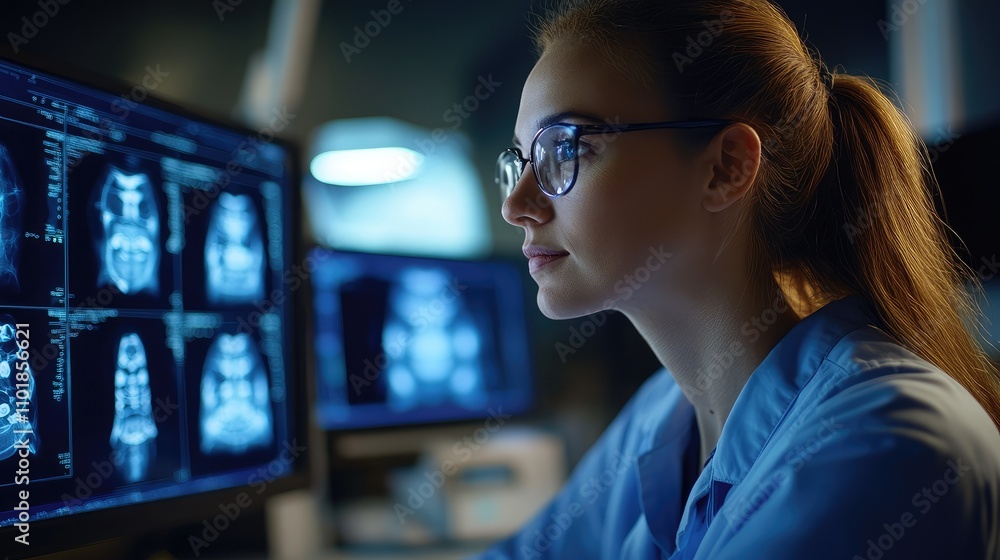 Radiologist Dentist Using X Ray Software Generative Ai Radiologist Dentist Using X Ray Software Generative Ai