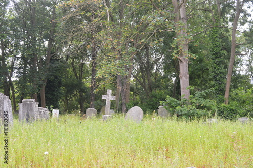 Cemeteries, graveyards and churches