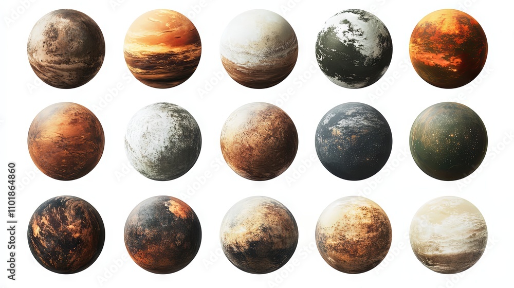Collection of Planets: A Cosmic Exploration Collection of Planets: A Cosmic Exploration