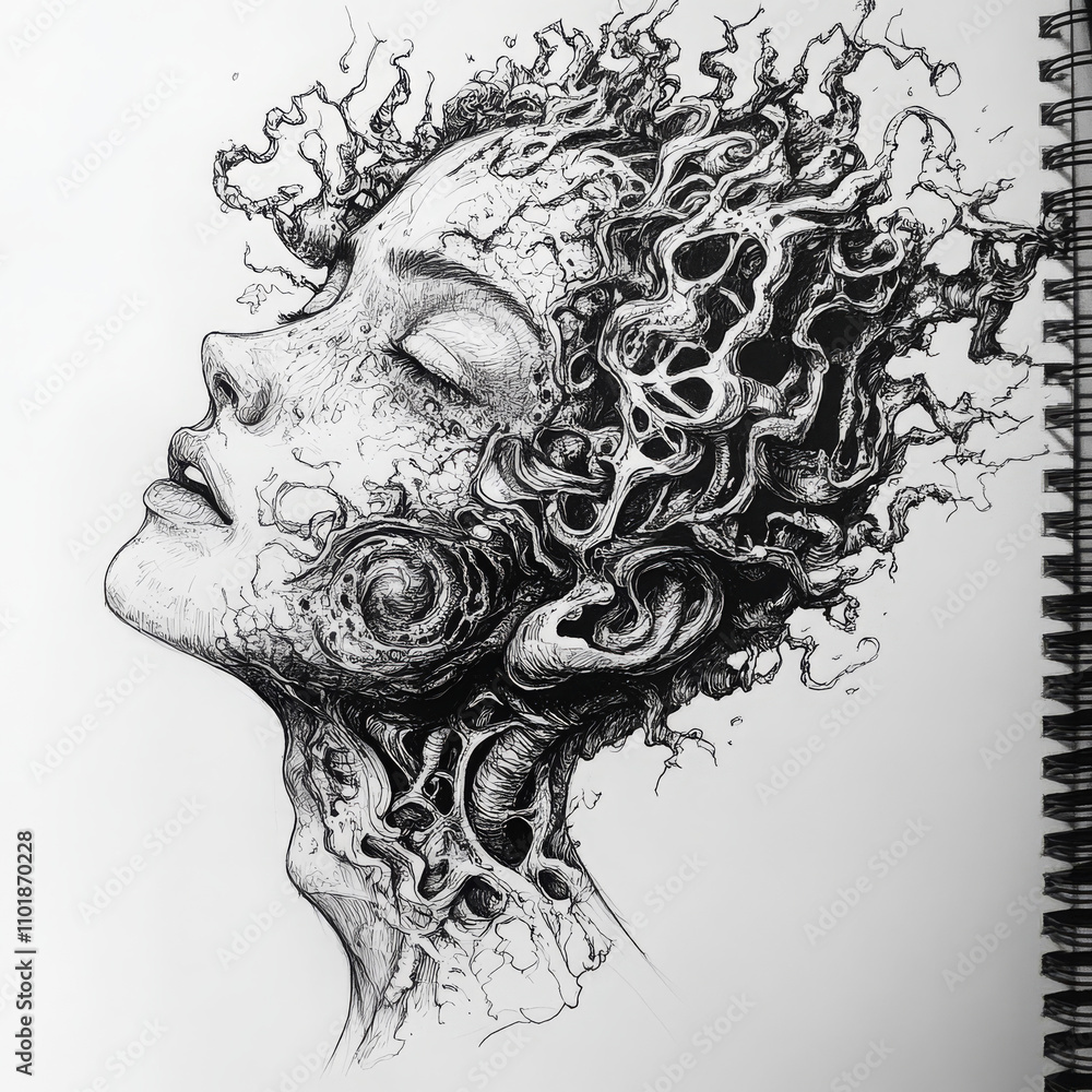 A hand-drawn sketch created by a human artist, showcasing intricate details and unique artistic expression. A hand-drawn sketch created by a human artist, showcasing intricate details and unique artistic expression.