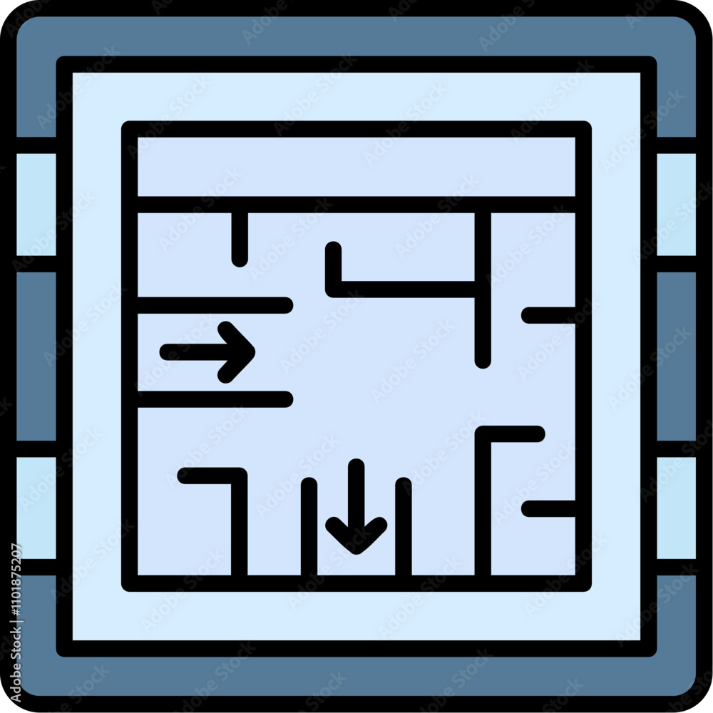 Evacuation Plan icon