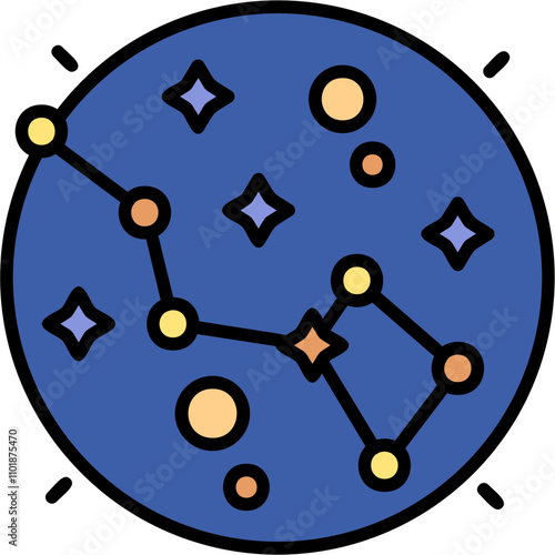 Constellation icon photo