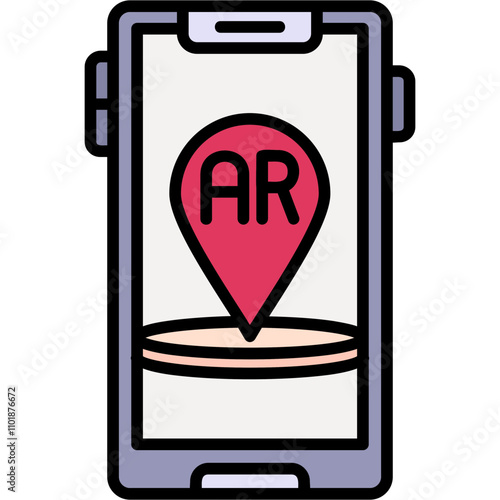 AR Navigation icon