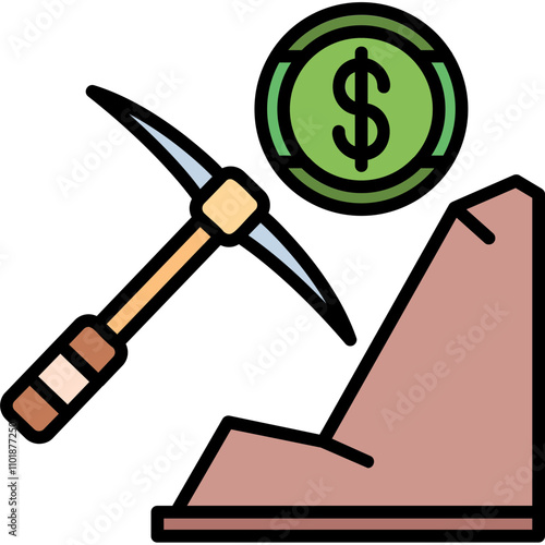 Wallpaper Mural Mining icon Torontodigital.ca