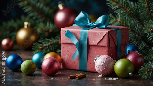 christmas tree and gifts