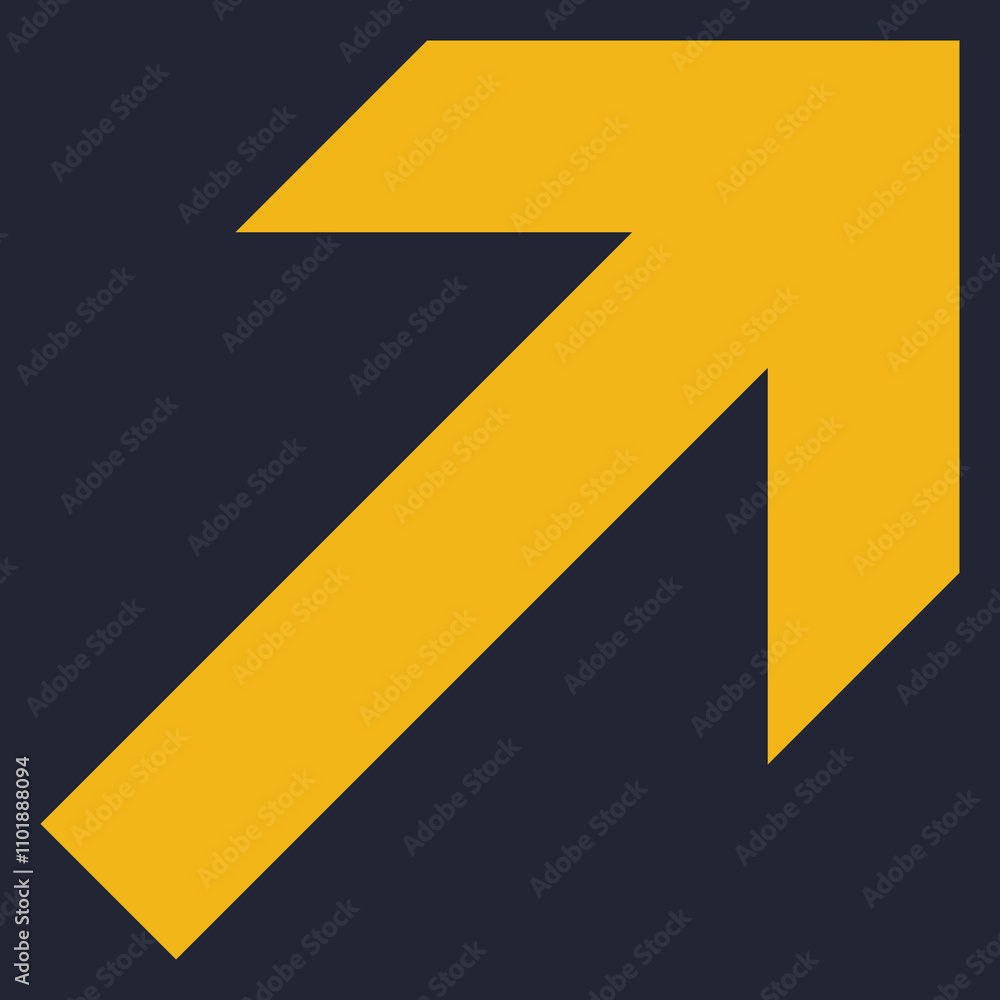 A bold yellow arrow pointing upward on a dark background, symbolizing progress or direction. A bold yellow arrow pointing upward on a dark background, symbolizing progress or direction.