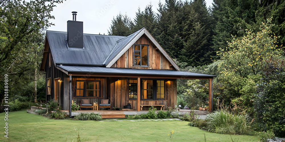 Cozy craftsman-style home with earthy elements and open, inviting spaces. Cozy craftsman-style home with earthy elements and open, inviting spaces.