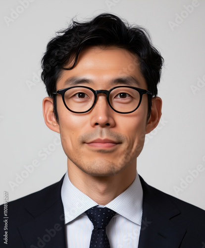 Asian male portrait photo