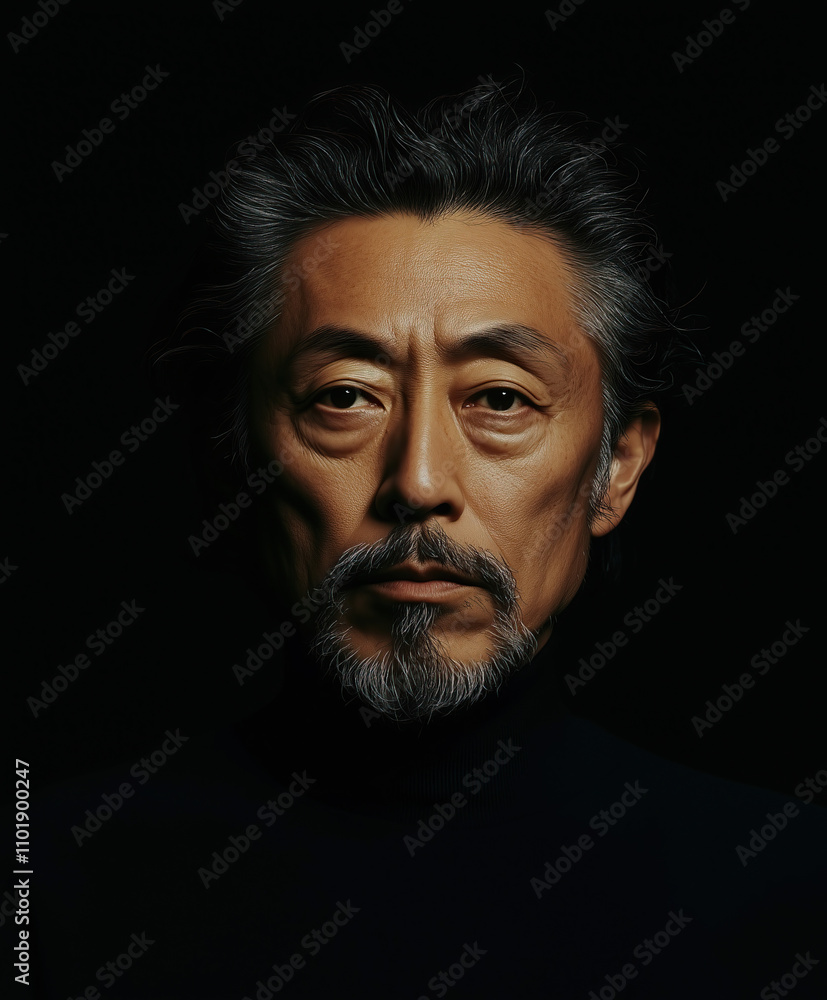 Asian male portrait Asian male portrait