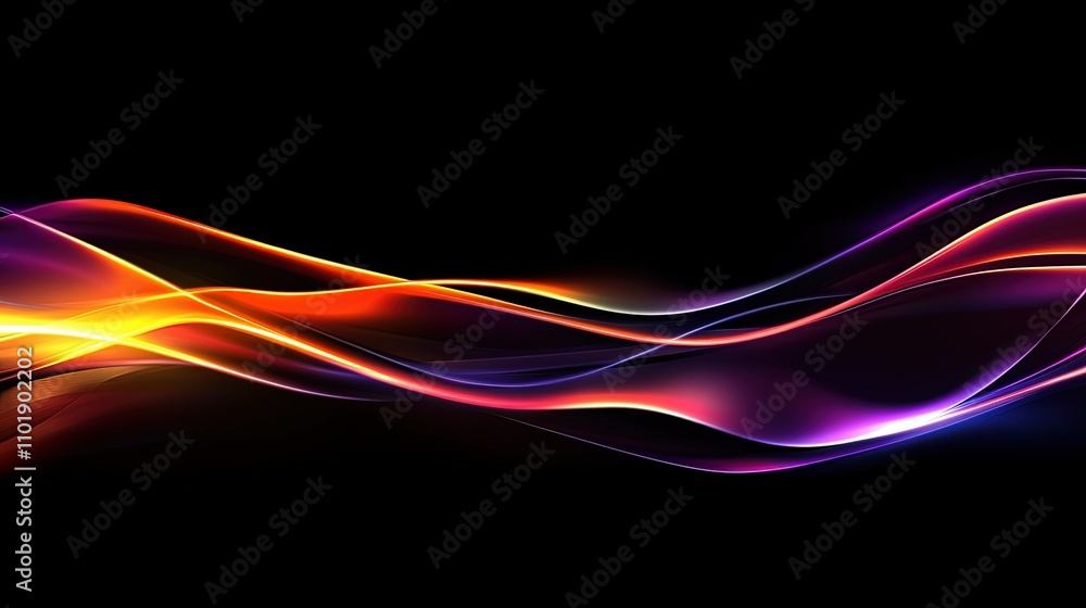 line neon effect abstract background line neon effect abstract background