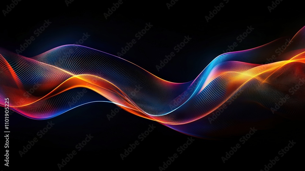 line neon effect abstract background line neon effect abstract background